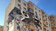 Imagine de la locul exploziei