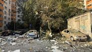 Imagini de la locul exploziei