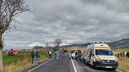 Imagini de la locul accidentului