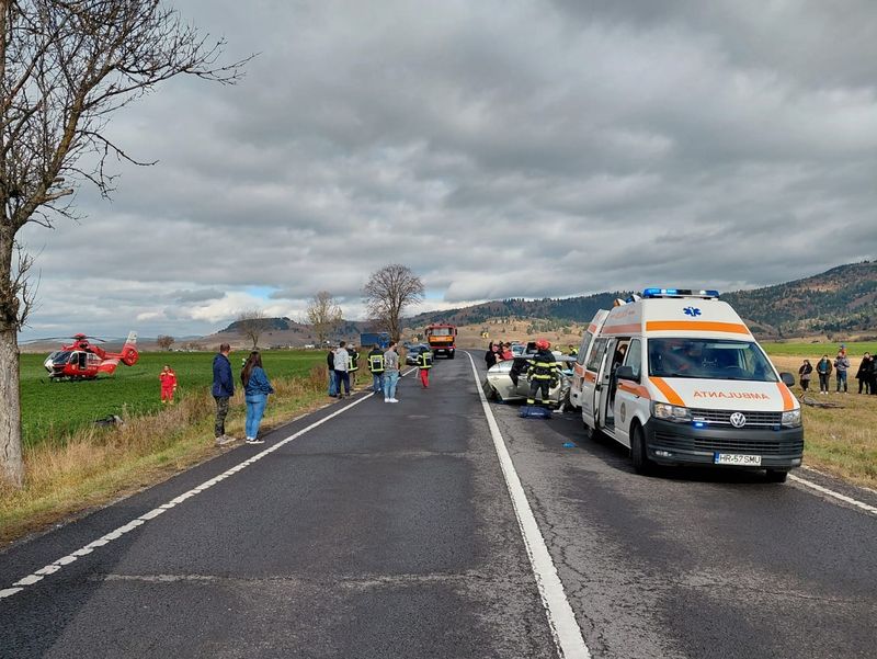 Imagini de la locul accidentului Imagini de la locul accidentului