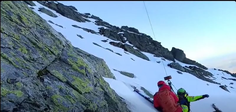 Imagine de la locul tragediei