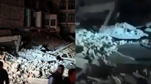 Mai multe clădiri s-au prăbușit după cutremurul din Turcia