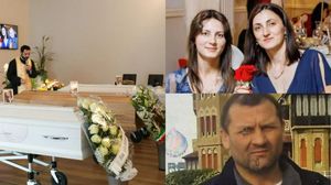 Imagini sfâșietoare de la priveghiul familiei de moldoveni care a fost găsită moartă în casă! Nicolae, Elena și fiica lor, Alina, urmează să fie conduși pe ultimul drum