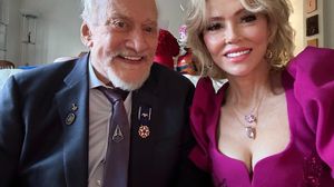 Buzz Aldrin și Anca Faur