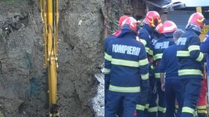 Imagini de la locul incidentului