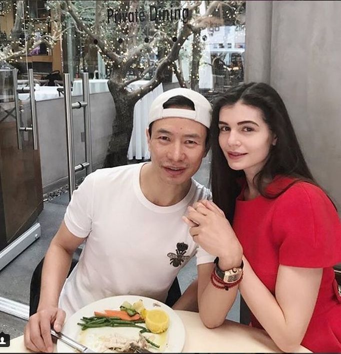 Monica Gabor și Mr. Pink