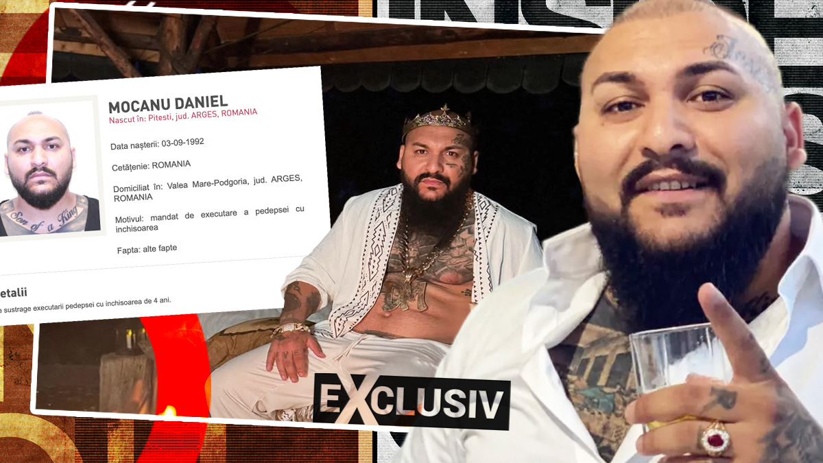 Dani Mocanu joacă prost cartea libertății! Ce riscă dacă nu se predă cât mai repede Poliției, după condamnarea la închisoare: „Această sustragere de la executare se numește evadare” | EXCLUSIV