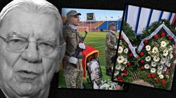 Scene sfâșietoare la priveghiul lui Emeric Ienei! Cine și-a făcut apariția pe stadionul din Oradea pentru a-și la rămas-bun de la regretatul antrenor? Abia și-a putut stăpâni lacrimile în fața sicriului: „Doar tristețe...”