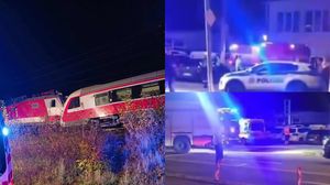 Imagini de la locul accidentului