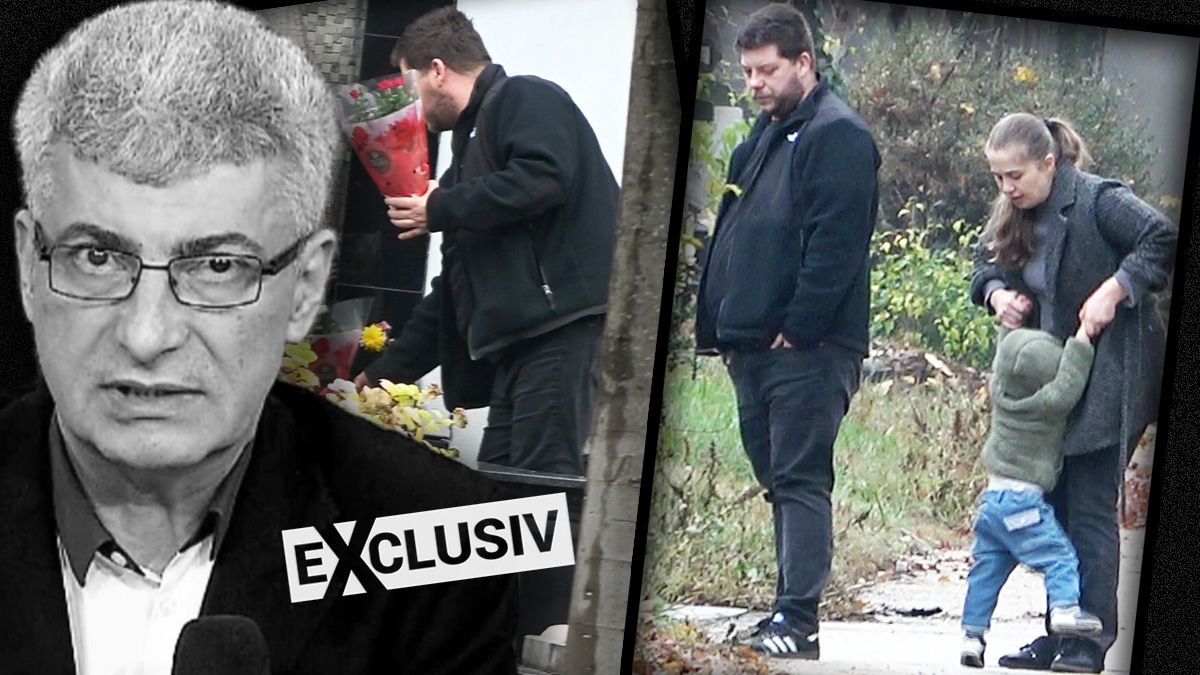 Imagini copleșitoare la un an de la moartea lui Silviu Prigoană!! Fiul său, Silvius, a venit cu băiețelul pe care tatăl l-a ținut ultima dată în brațe înainte să moară | EXCLUSIV