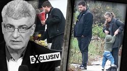 Imagini copleșitoare la un an de la moartea lui Silviu Prigoană!! Fiul său, Silvius, a venit cu băiețelul pe care tatăl l-a ținut ultima dată în brațe înainte să moară | EXCLUSIV