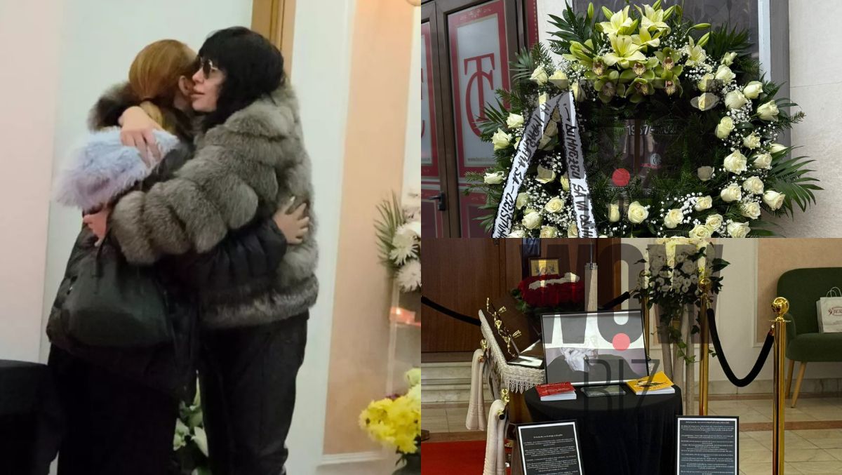 Mariana Moculescu și-a făcut apariția la priveghiul lui Horia Moculescu, chiar dacă anunțase că nu va participa! Preț de câteva momente, a dat la o parte toate neînțelegerile și și-a îmbrățișat fiica