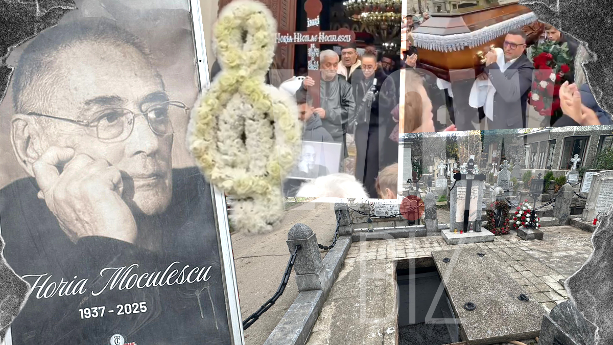 Aici își va dormi somnul de veci Horia Moculescu. Imagini tulburătoare cu locul în care marele compozitor va fi așezat pentru totdeauna EXCLUSIV