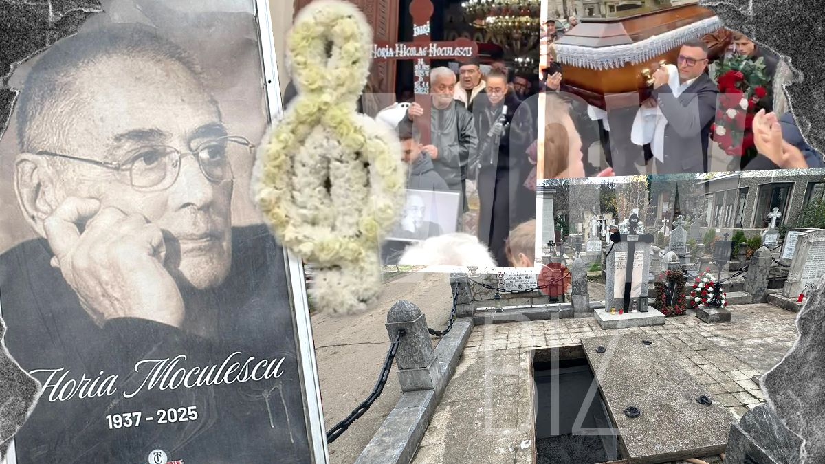 Aici își va dormi somnul de veci Horia Moculescu. Imagini tulburătoare cu locul în care marele compozitor a fost așezat pentru totdeauna EXCLUSIV