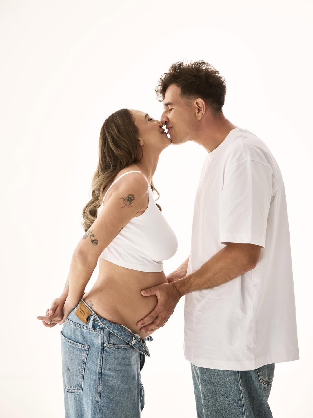 Ilona Brezoianu și soțul ei