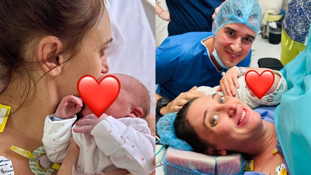 Ilona Brezoianu, primele imagini cu bebelușul! Actrița și soțul său sunt în al nouălea cer, după ce au devenit părinți pentru prima oară: „Cea mai frumoasă zi”