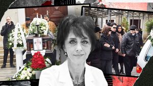Imaginile durerii de la înmormântarea Flaviei Groșan! Medicul pneumolog a fost condus pe ultimul drum, la Oradea