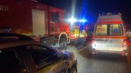Imagini de la locul accidentului