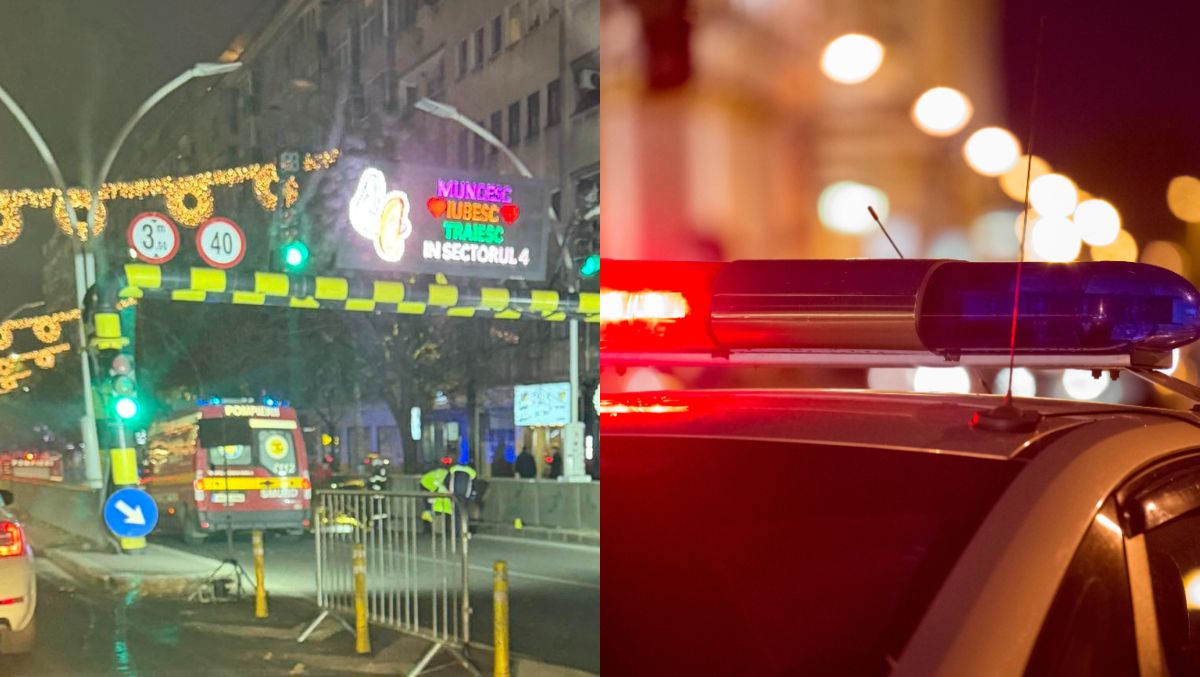 Accident cumplit în Pasajul Unirii din Capitală! Un bărbat a murit după ce a fost lovit de o motocicletă