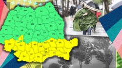 Vântul puternic face ravagii în România! Rafalele vor atinge chiar și 110 km/h. Harta județelor aflate sub cod galben