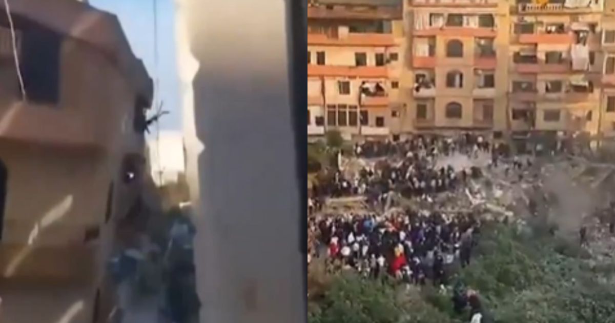 Cinci morți, printre care și un copil de 2 ani, după ce o clădire din Tripoli s-a prăbușit! Alte zece persoane sunt dispărute sub dărâmături