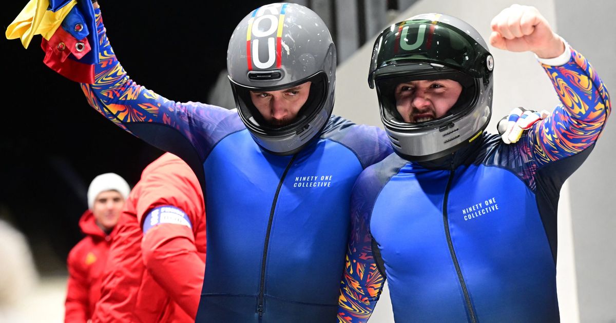 Performanță incredibilă pentru România la Jocurile Olimpice de la Milano Cortina, după 34 de ani. Ce loc au câștigat Mihai Tentea și George Iordache la bob și câți bani vor primi?
