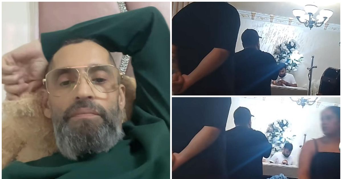 Imagini sfâșietoare de la priveghiul cuscrului lui Miraj Tzunami. Manelistul a cântat la căpătâiul celui pe care îl considera „ca un frate”