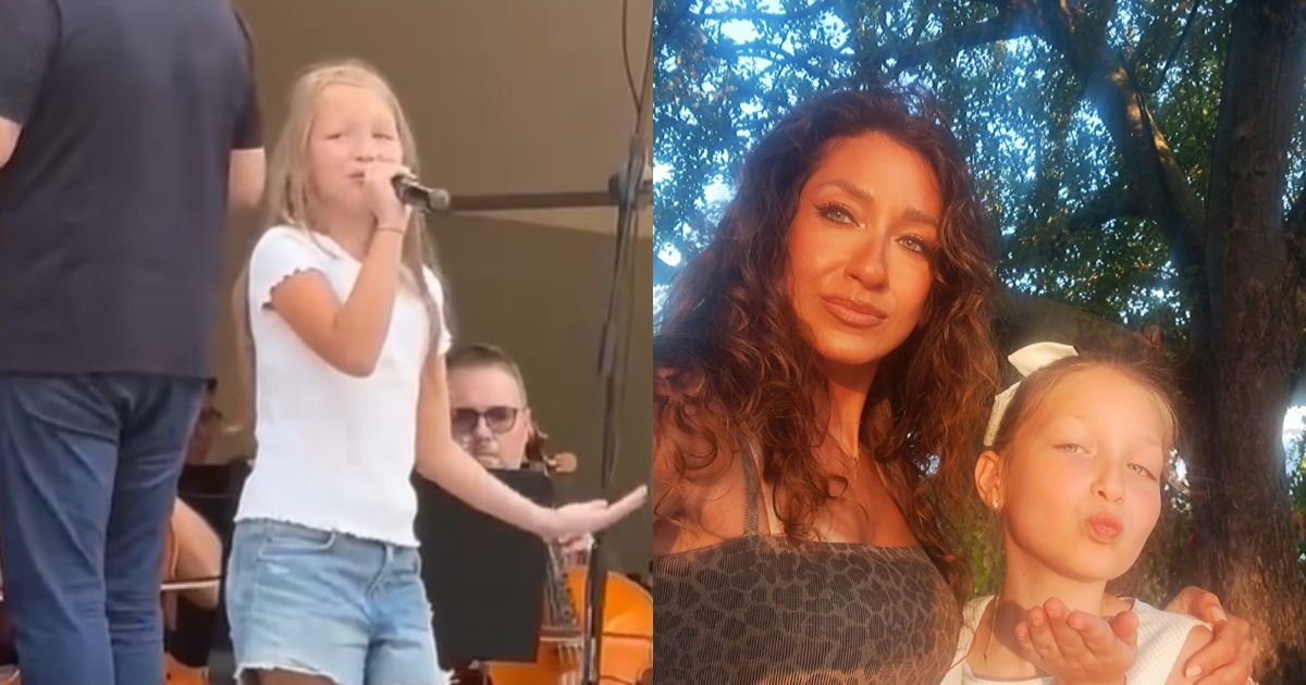 Cât de talentată este nepoata lui Ion Dichiseanu! Anastasia, fiica Ioanei Dichiseanu, a urcat pe scenă și a impresionat pe toată lumea cu vocea sa