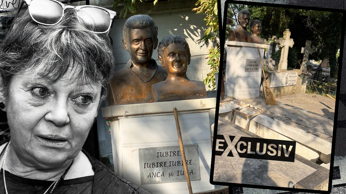 EXCLUSIV | Cum arată locul de veci unde va fi înmormântată Anca Pandrea. Mesajul copleșitor gravat pe monument