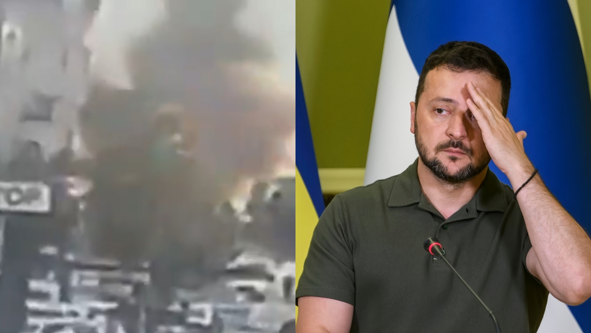 O dronă rusească a lovit sediul serviciului de Securitate al Ucrainei! Reacția lui Volodimir Zelenski