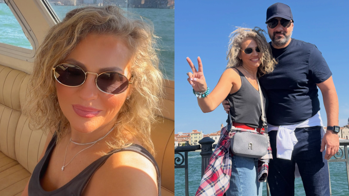 Mirela Vaida și soțul ei Alexandru în Veneția la aniversarea de 17 ani de căsătorie, familie Vaida în cadru romantic și liniștit | sursa foto: WowBiz