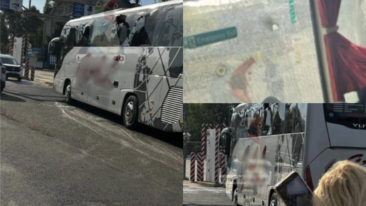 Momente de panică în Republica Moldova! Un polițist de frontieră, rănit după ce un autobuz a fost lovit de un proiectil! Granița cu Ucraina, la Palanca, a fost închisă