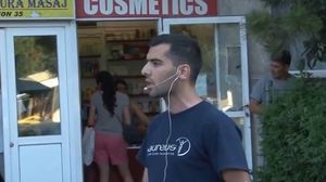 Alin Blaine a incercat sa le vorbeasca bucurestenilor despre Dumnezeu