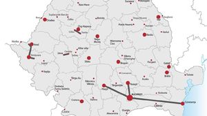 Asa arata acum reteaua de autostrazi a Romaniei, fara cei 61 km ce vor fi inaugurati in curand