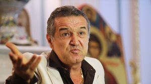 Gigi Becali, in palatul sau de aur