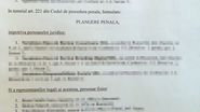 Asa arata plangerea penala formulata de vecinii Andreei