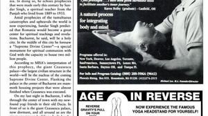 Gregorian Bivolaru visa ca va conduce lumea din Casa Poporului! Palatul lui Ceausescu ar fi devenit Centrul Spiritual al Planetei Yoga Journal a dedicat mai multe pagini miscarii spirituale din Romania