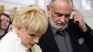 Dinu Patriciu si sotia lui, Dana