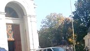 Sicirul cu trupul profesorului Tudose, depus ieri la Bellu