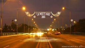 FOTO! Trei milioane de beculete pentru Sarbatori, aprinse azi in Bucuresti! Vezi cum vor fi luminate intersectiile novalue