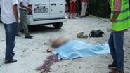 Femeia a fost lovita de o stanca in apropiere de Pestera Polovragi