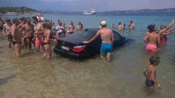 Numai un roman putea sa faca aroganta asta de prost gust! "Bizonul" asta a vrut sa fie smecher, dar...  - Uite ce a facut pe o plaja din Grecia de s-a strans lumea ca la circ!