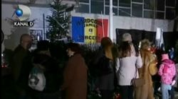 Dumnezeule mare! Uite ce s-a intamplat astazi in fata clubului Colectiv! A fost tristete mare!