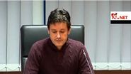 Razvan Sava, marti dimineata, la sedinta comitetului de urgenta de la Primarie