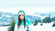 Mariana, in ianuarie 2015, in Apuseni
