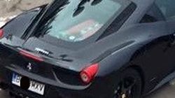 Numai un "smecheras" de Bucuresti putea sa parcheze asta! Uite cum a lasat Ferrari-ul pe o strada din Oradea!
