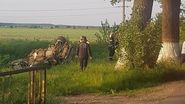 Masina lui Condrea s-a rasturnat dupa ce s-a izbit de un copac