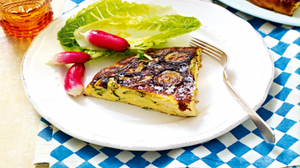 Frittata sanatoasa cu dovlecei si ricotta - reteta simpla pentru micul dejun! novalue