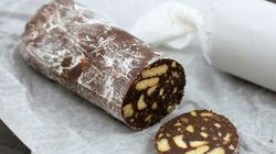 Salam de biscuiti de post. Reteta delicioasa si rapida!