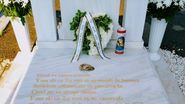 Coronita lasata de Petru Mircea la mormant